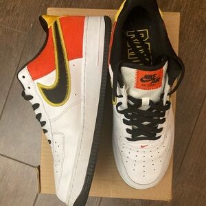 Lightly Used with replacement box. Nike Raygun Air Force 1 Sneakers